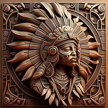 3D model aztec (STL)